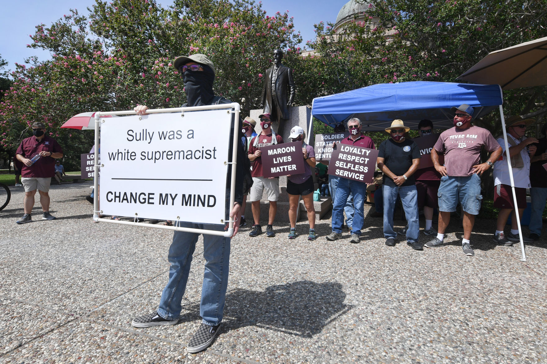 Aggies of Color Coalition Protest